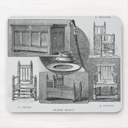 Pilger-Relikte Mousepad (Vorne)