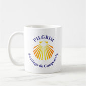 Pilger Santiago de Compostella Kaffeetasse (Links)