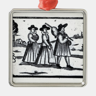 Pilger-Setsegel auf dem Mayflower Ornament Aus Metall