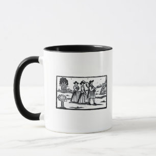 Pilger-Setsegel auf dem Mayflower Tasse
