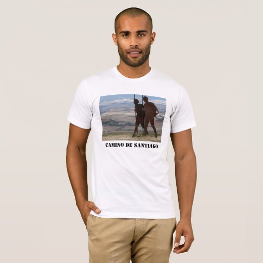Pilger-Statue-T - Shirt (Vorne ganz)
