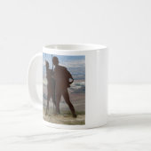 Pilger-Statue-Tasse Kaffeetasse (Vorderseite Links)