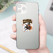 Pilger Swagger Truthahn Erntedankfest Dab Dabbing Aufkleber (Telefon)