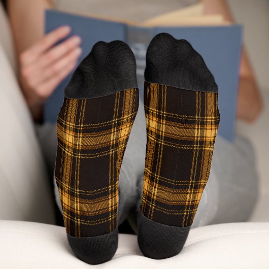 Pilger-Tartan Socken (Unterseite)