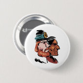 Pilger u. Eingeborener Button (Vorne & Hinten)