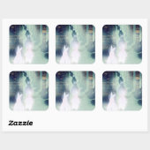 Pilgerfahrt 2012 quadratischer aufkleber (Blatt)