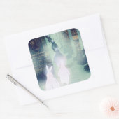 Pilgerfahrt 2012 quadratischer aufkleber (Umschlag)