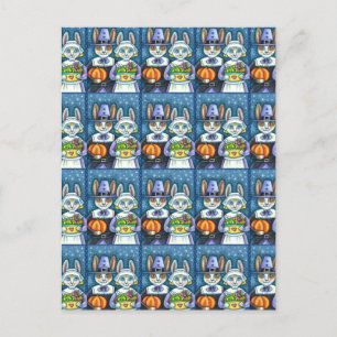 PILGERHASEN, ERNTEDANK DES HASEN, SÜß POSTKARTE