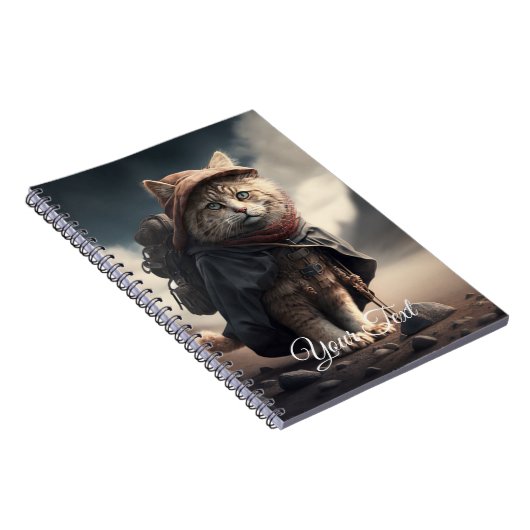 Pilgerkatze. Notizblock (Rechte Seite)