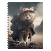 Pilgerkatze. Notizblock (Vorderseite)