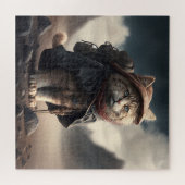 Pilgerkatze. Puzzle (Horizontal)