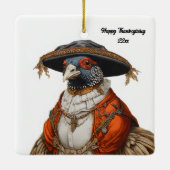 Pilgerkleidung Keramikornament (Rückseite)