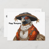 Pilgerkleidung Postkarte (Vorne/Hinten)