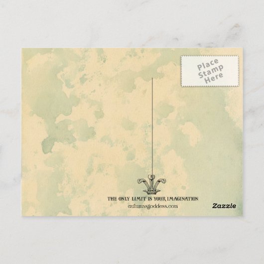 Pilgerpostkarte Postkarte (Rückseite)