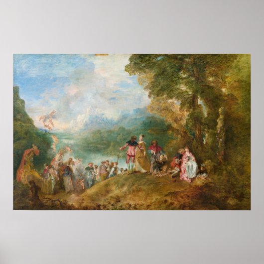 Pilgerreise nach Kythera Die Einschiffung für die Poster (Vorne)