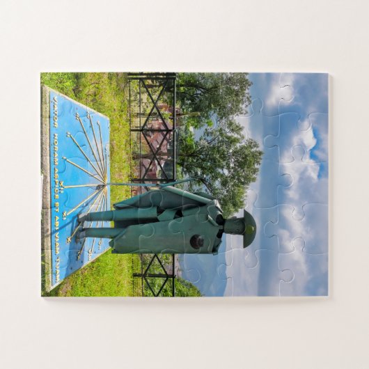 Pilgerstatue Puzzle (Horizontal)