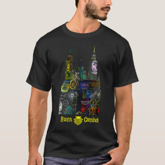 Pilgerweg Santiago De Compostela T-Shirt