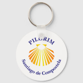 Pilgrim Camino de Santiago Schlüsselanhänger