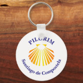 Pilgrim Camino de Santiago Schlüsselanhänger (Vorderseite)
