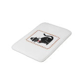 Pilgrim Cat Oversized T - Shirt Badematte (Schrägansicht)