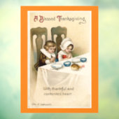 Pilgrim Children Prachen Fensterheber Fensteraufkleber (Blatt 3)