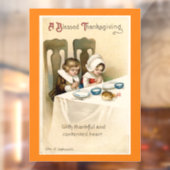 Pilgrim Children Prachen Fensterheber Fensteraufkleber (Blatt 2)