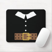 Pilgrim Costume Halloween Funny Erntedank Boys Mousepad (Mit Mouse)
