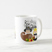 Pilgrim Couple - Sei dankbar Kaffeetasse (VorderseiteRechts)