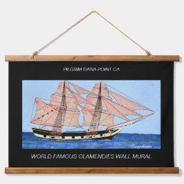 Pilgrim Dana Point Wandmalerei Wandteppich Mit Holzrahmen