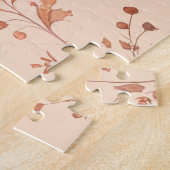 Pilgrim Girl Erntedank Puzzle (Seite)