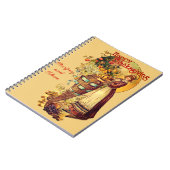 Pilgrim Girl mit Viktorianischem Stil Notizblock (Linke Seite)