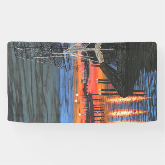 Pilgrim im Morgengrauen Dana Point Banner