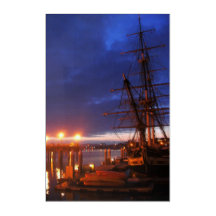 Pilgrim im Morgengrauen Dana Point Foto