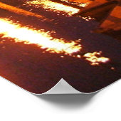 Pilgrim im Morgengrauen Dana Point Foto Poster (Ecke)