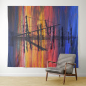 Pilgrim im Morgengrauen Dana Point Hafen Wandteppich (Beispiel (Horizontal))