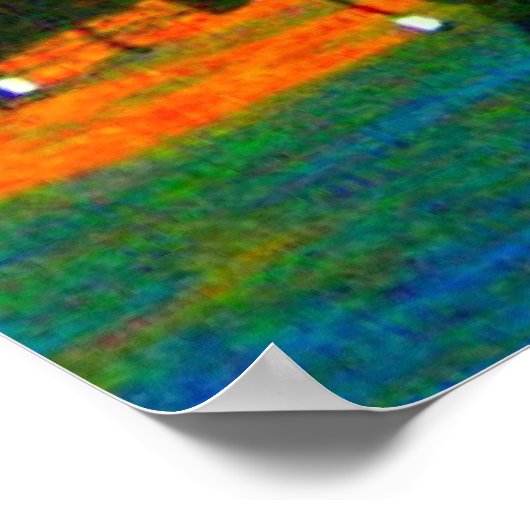 Pilgrim im Morgengrauen Dana Point Poster (Ecke)