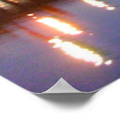 Pilgrim im Morgengrauen Foto Poster (Ecke)