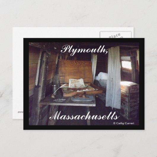 Pilgrim Memorial Staat Park, Massachusetts Postkarte (Vorne/Hinten)