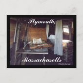 Pilgrim Memorial Staat Park, Massachusetts Postkarte (Vorderseite)