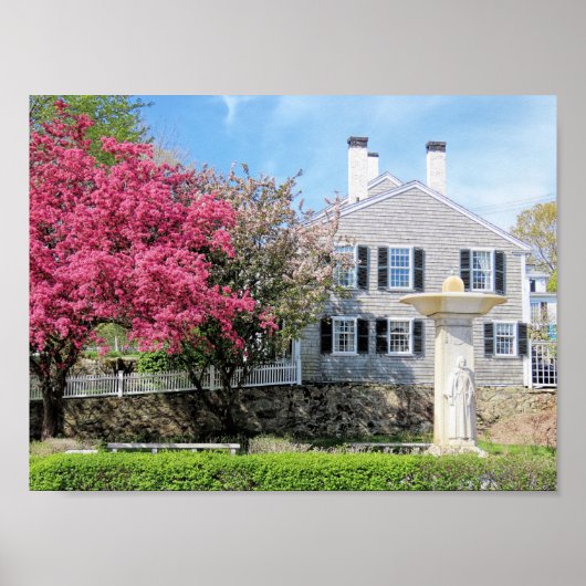 Pilgrim Mother Plymouth MA Spring Poster (Vorne)