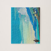 Pilgrim of the Radiant City by Nicholas Roerich Puzzle (Vertikal)