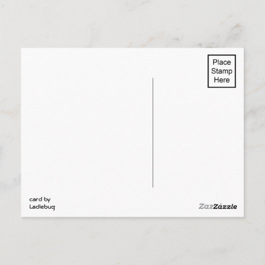 Pilgrim Postkarte (Rückseite)