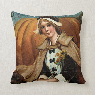 Pilgrim Pumpkin Herbstlaubs Kissen