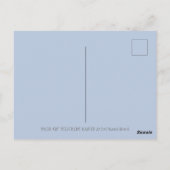 PILGRIM RABBITS, PRIM & PROPER ERNTEDANK HARTEN POSTKARTE (Rückseite)