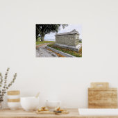 Pilgrim Sarkophage Cole's Hill Print Poster (Küche)