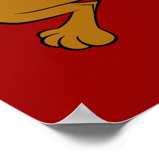 Pilgrim Scooby-Doo mit der Türkei Poster (Ecke)