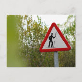 Pilgrim Sign Postkarte (Vorderseite)