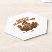 Pilgrim Sloth auf Turkey Erntedank Classic T-Shi Untersetzer (angewinkelt)