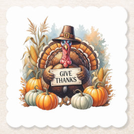 Pilgrim Spirit & Pumpkin Joy Untersetzer