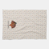 Pilgrim Texas Türkei All-over Print Geschirrtuch (Horizontal)